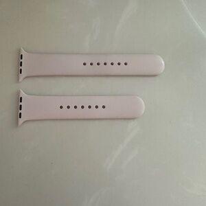 Pink Silicone Watch Band